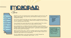 Desktop Screenshot of mojopad.net
